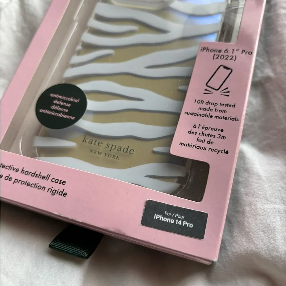Kate Spade Zebra Hardshell Case